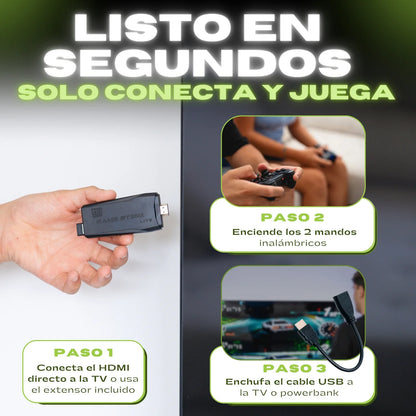 Consola RetroStick Pixel 64™